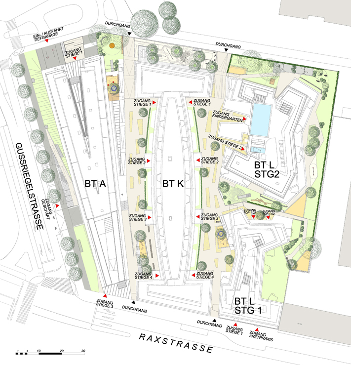 Lageplan Raxstrasse